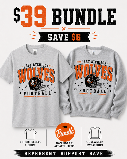 Football Season Bundle - Tee + Sweatshirt
