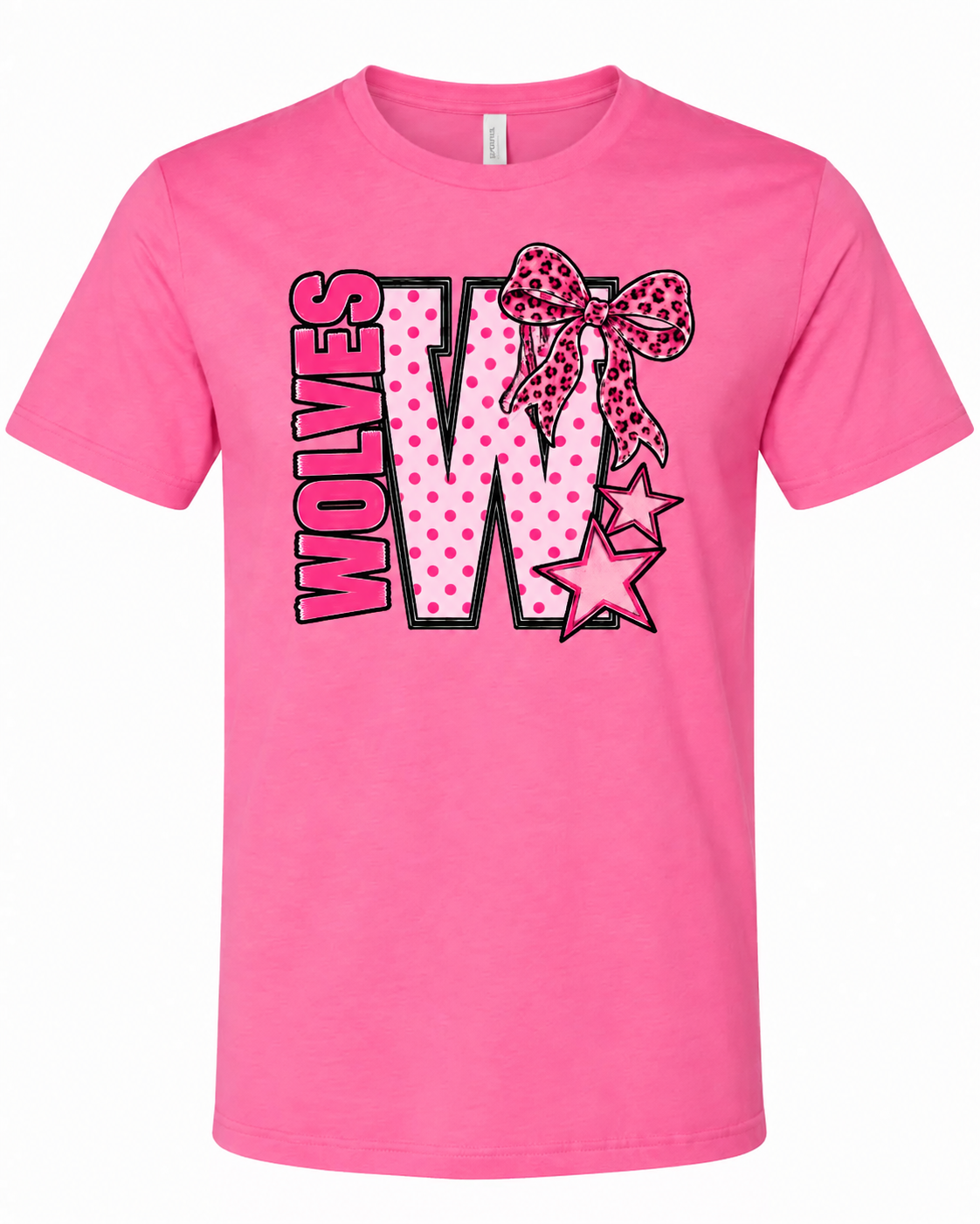 East Atchison Wolves Pink Out Tee