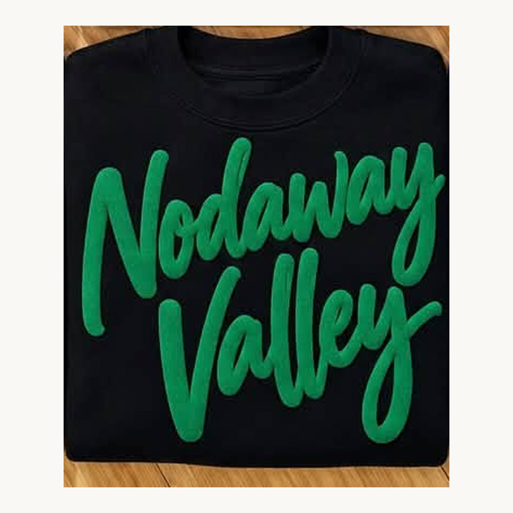 Nodaway Valley Puff Print Tee, Crew & Hoodie