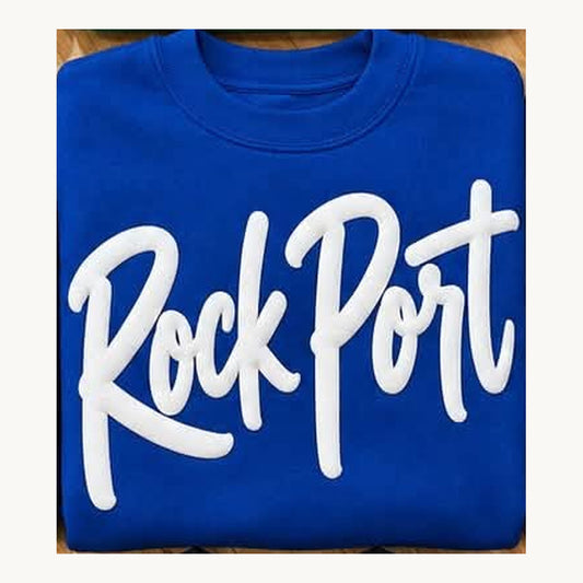 Rock Port Puff Print Tee, Crew & Hoodie